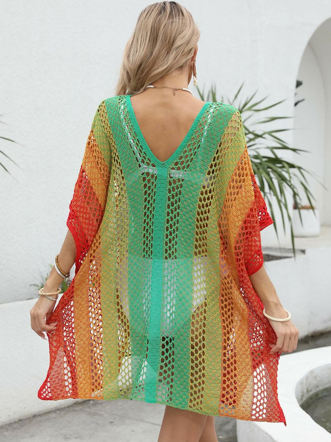 Elegant Openwork Beach Cover-Up - Love Salve